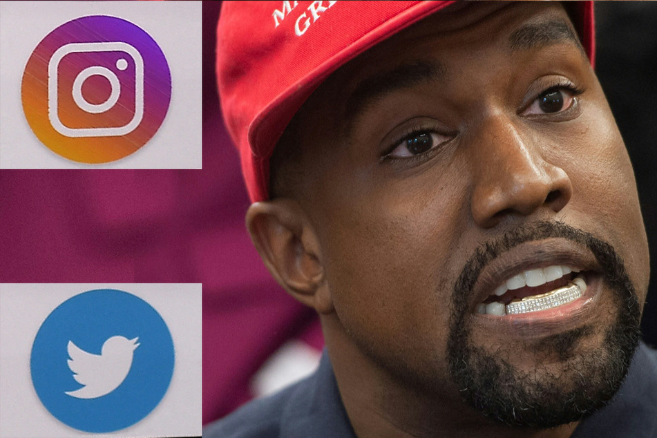 Instagram and Twitter have suspended Kanye West after he shared a series of anti-Semitic posts.