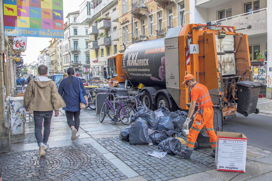 Die Müllgebühren in Dresden steigen ab Anfang 2021. Das letzte Wort hat jedoch der Stadtrat.