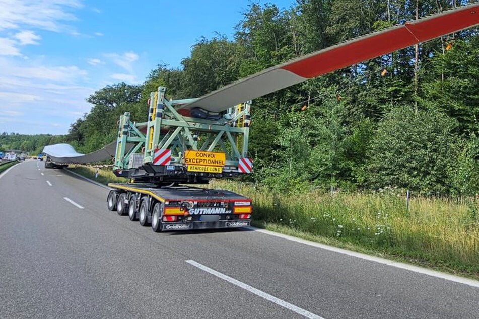 Das Gespann wurde vor Ort repariert.