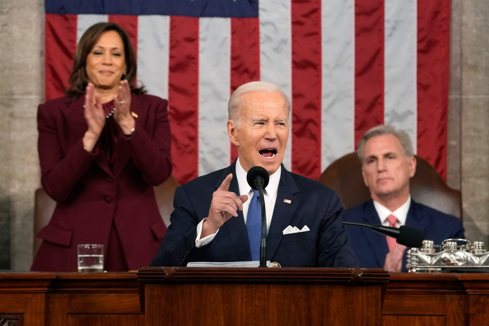 Bei seiner Rede zur Lage der Nation vor dem US-Kongress versprach Präsident Joe Biden der Ukraine weitere Unterstützung.