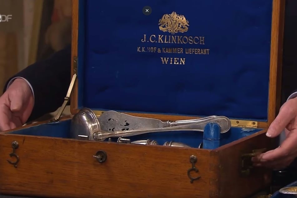 Das Set 800er Silber wurde 1880 gefertigt.