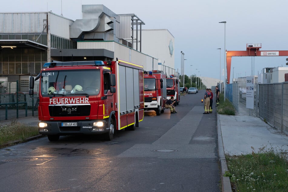 Die Feuerwehr war bis in die frühen Morgenstunden im Einsatz.