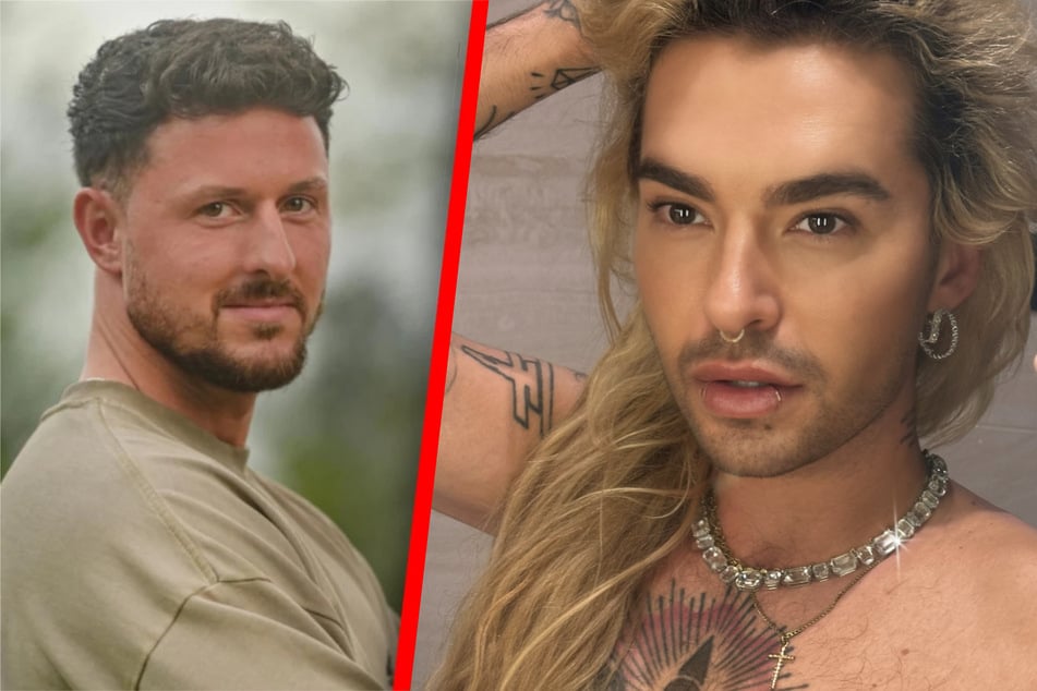 Jannik Kontalis (29, l.) und Sänger Bill Kaulitz (35) zeigten sich sehr vertraut in einem Berliner Club.