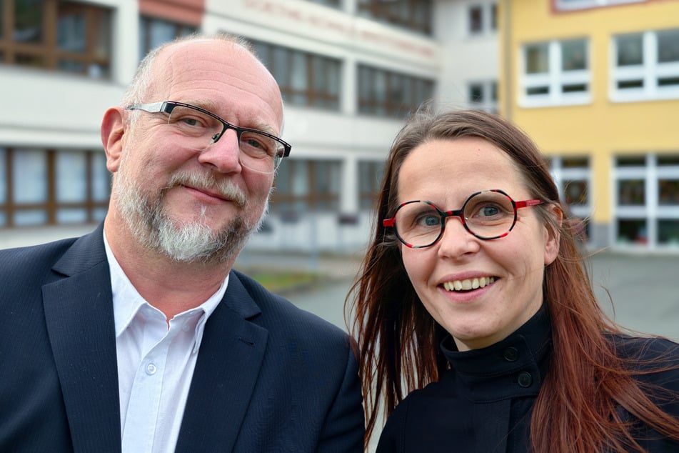 Landeselternsprecher Ronald Lindecke (56) ist ein Fan des ALSO-Projektes. Die Professorin für Erziehungswissenschaft, Anke Langner (46), ist dafür an der TU Dresden verantwortlich.