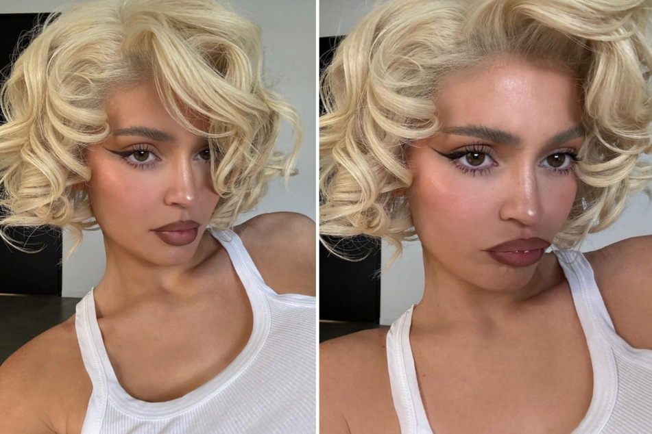 Kylie Jenner wowed with a bouncy blonde bob as she once again teased the return of her iconic "King Kylie" aesthetic.