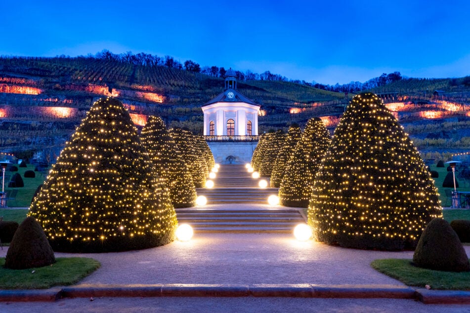 Auf Schloss Wackerbarth wird es am Wochenende richtig schön weihnachtlich.