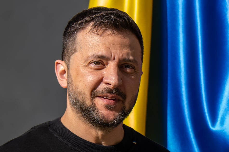 Der ukrainische Präsident Wolodymyr Selenskyj (46).