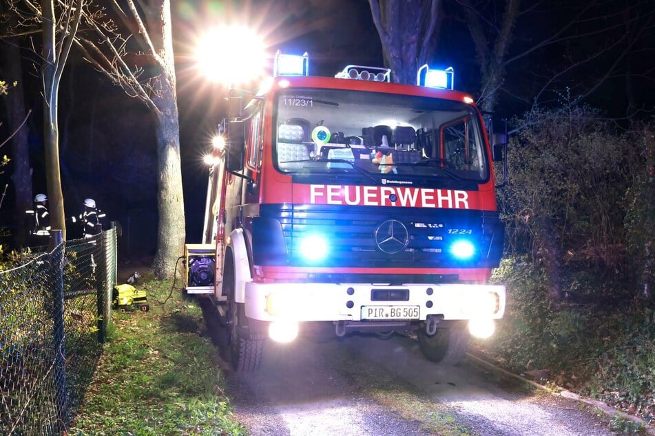 Insgesamt 57 Feuerwehrleute waren im Einsatz.