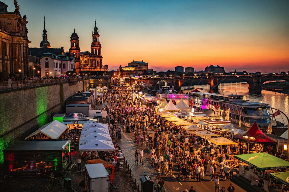 Auch dieses Jahr wird das Terrassenufer viele Menschen anlässlich des Stadtfestes anlocken.