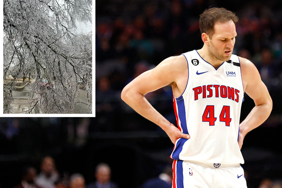 Wednesday's game between the Pistons and the Wizards has been postponed due to weather-related issues.