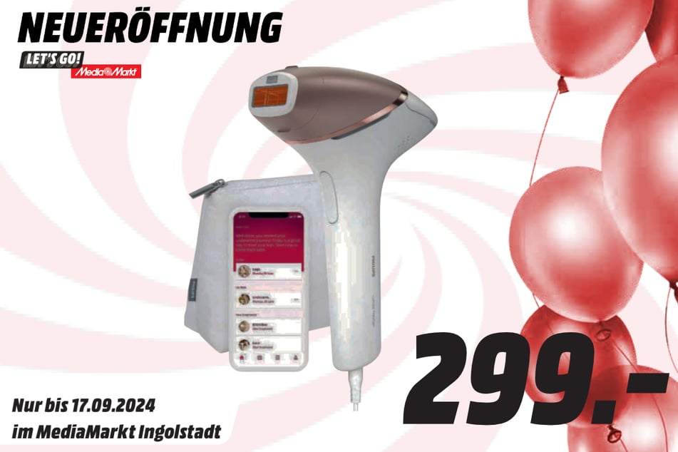 Philips-IPL-Haarentferner für 299 Euro.