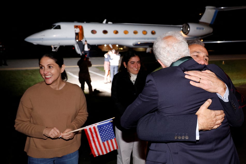 Freed US detainees make emotional return home after Iran prisoner swap