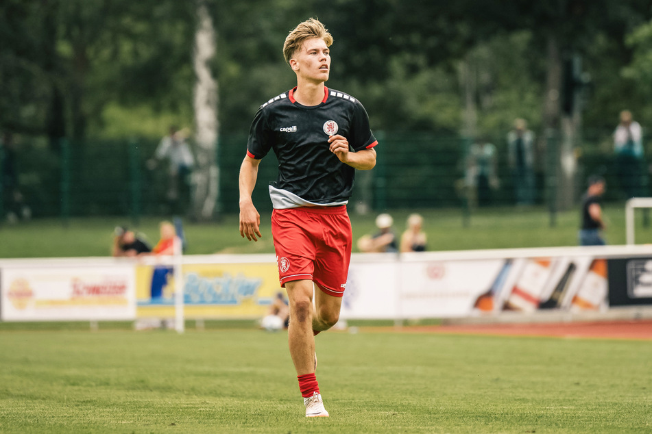 Cornelius Bräunling (19) machte gegen seinen Ausbildungsverein den Ausgleich.