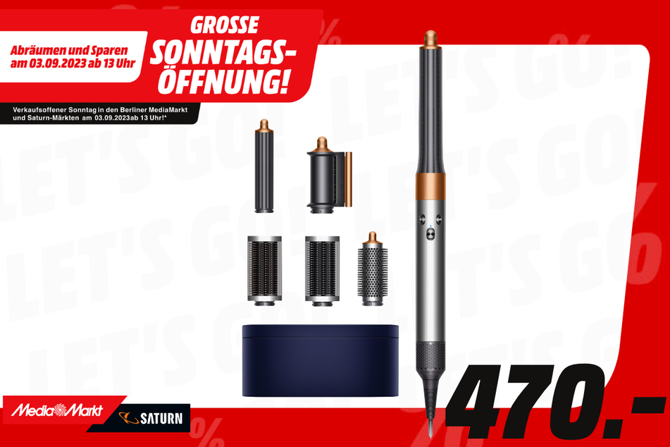 Dyson-Stylingbürste für 470 Euro.