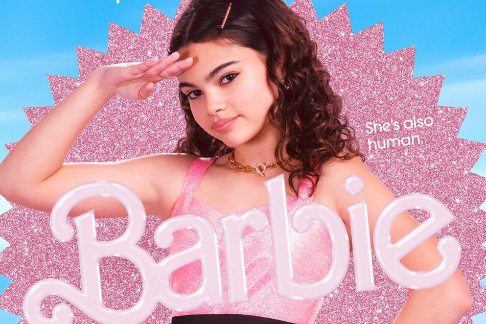 Sasha, played by Ariana Greenblatt, is a human teenage girl who helps her mom save Barbie Land.