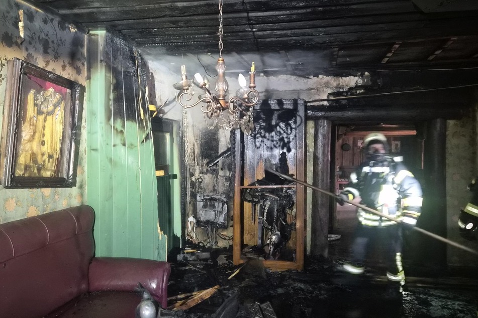 Menschen wurden bei dem Brand glücklicherweise nicht verletzt.