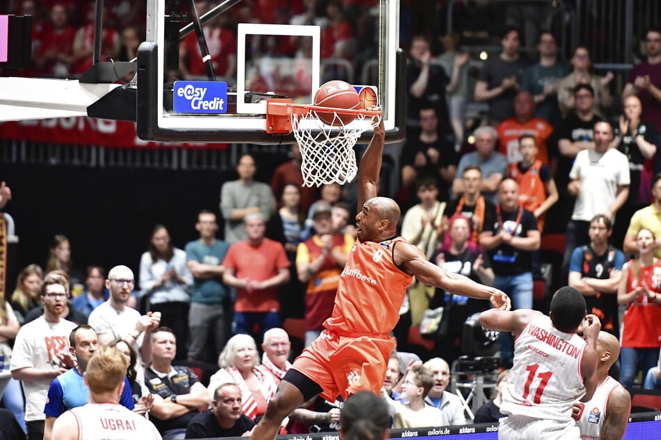 Jetzt beginnt für die Niners um DeAndre Lansdowne (34) die Crunch-Time. Die ersten beiden Spiele im Play-off-Viertelfinale haben sie am Freitag und Sonntag in der eigenen Halle gegen Vechta.