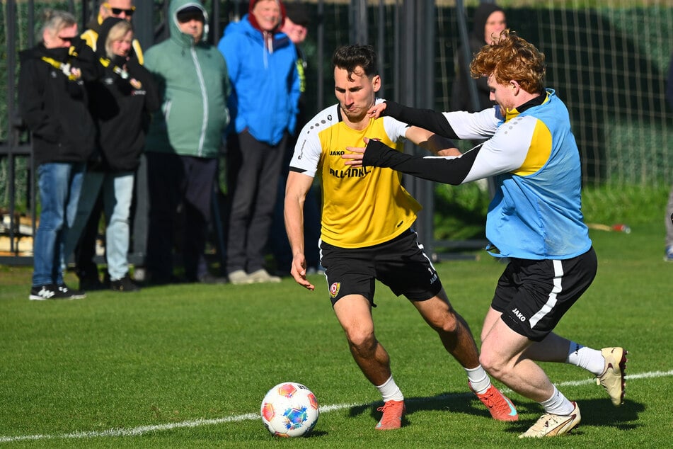 Dynamos Außenverteidiger gibt auch auf dem Rasen Vollgas.