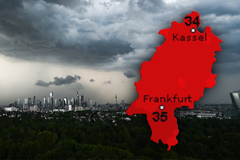 In Frankfurt und dem Rest von Hessen wird es am Freitag schwülheiß, im Tagesverlauf kann es richtig krachen.