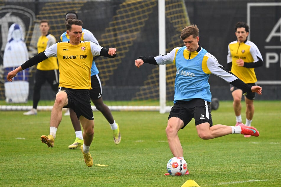 Alexander Rossipal (29, r.) und seine Kollegen haben sich im Training ganz offenbar eine physische Spitzenform erarbeitet.