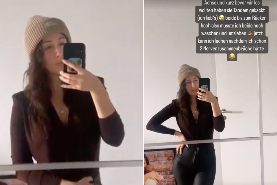 Mariella D'Auria teilt private Einblicke in ihren Alltag als Zwillingsmutter mit ihren knapp 65.000 Instagram-Fans.