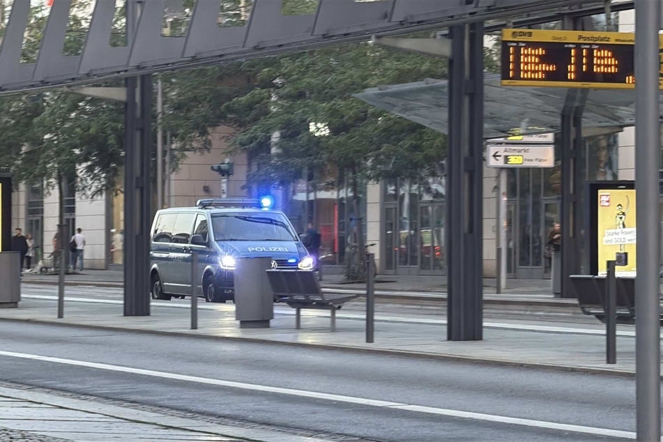 Nach einem Zeugen-Hinweis rückten Streifenfahrzeuge zum Postplatz aus.