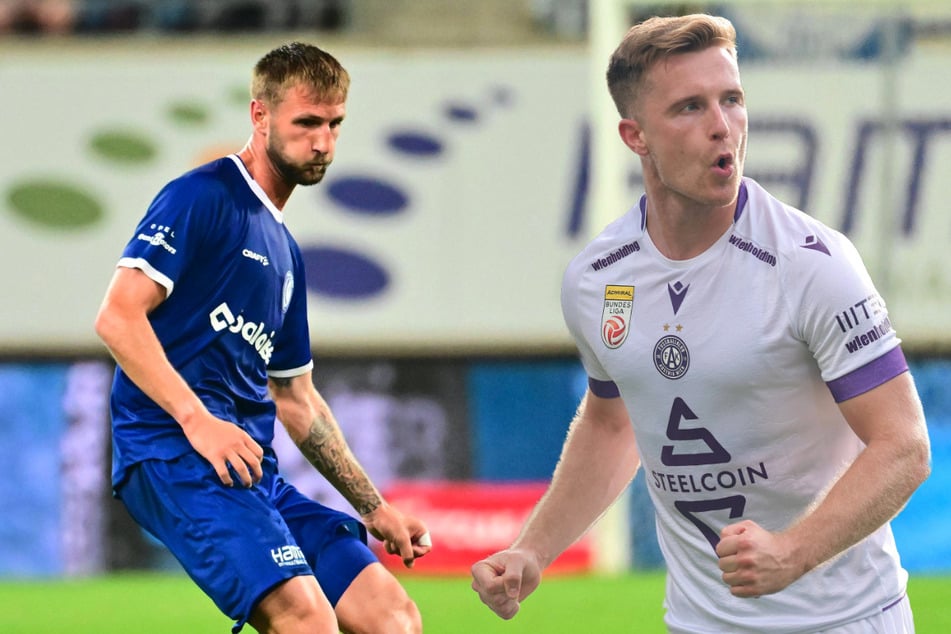 Siebe Van der Heyden (27, l.) wurde nach seiner Rückkehr nach Mallorca an den KAA Gent verkauft. Johannes Eggestein (27) schlug seine Zelte nach seinem Abschied bei Austria Wien auf.