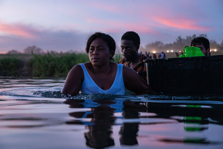 About 40% of the Haitian refugees in Del Rio are children.