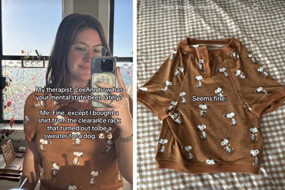 LeeAnn Searfoss hatte sich im Ausverkauf einen neuen Pullover gegönnt - dachte sie zumindest.