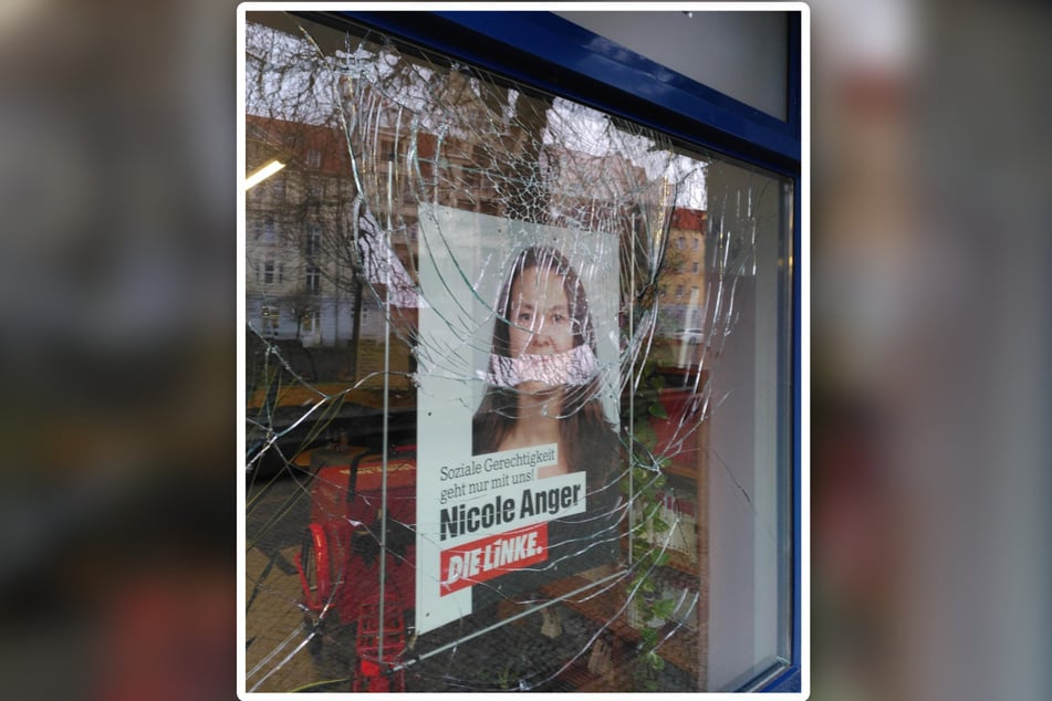 Im Februar des vergangenen Jahres wurde ein Büro der Linken in Magdeburg angegriffen. (Archivbild)