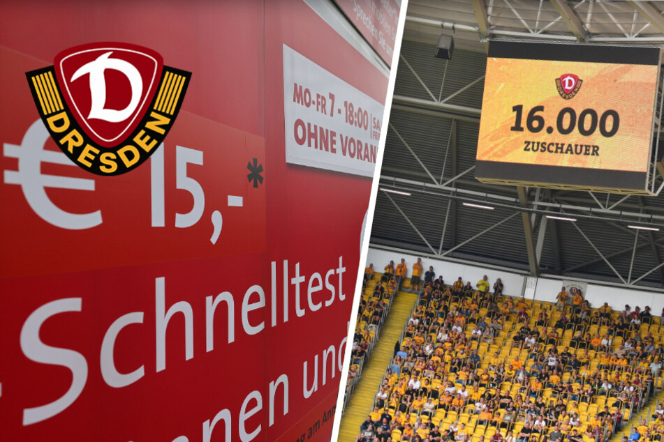 Dynamo setzt gegen 1. FC Nürnberg wieder auf 3G-Regel: Schnelltest vorm Stadion kostet 13 Euro