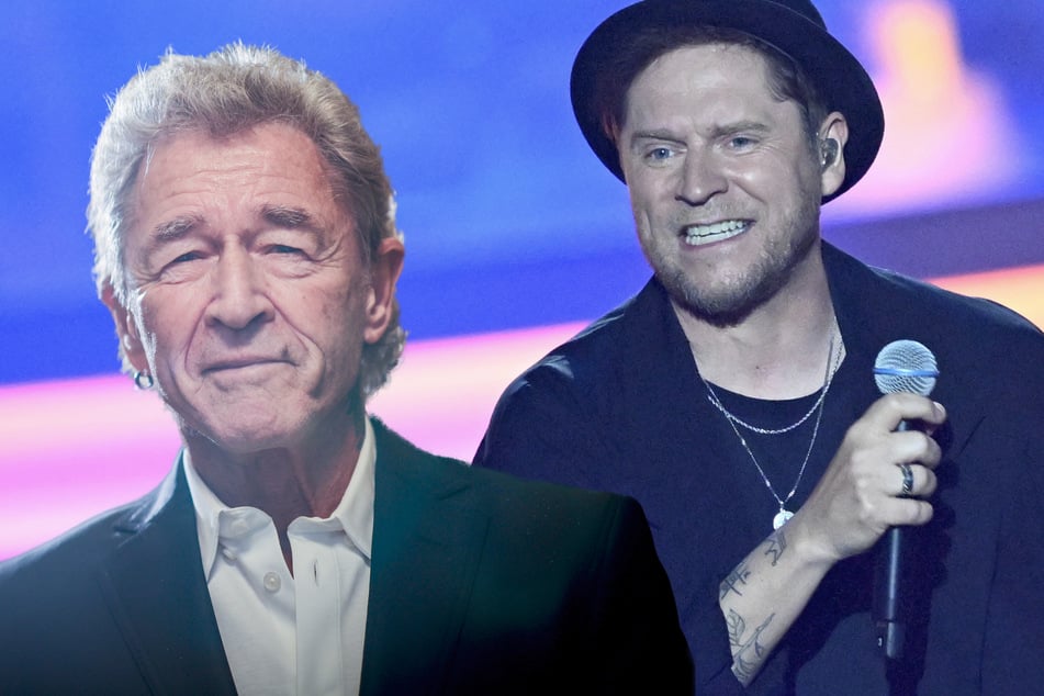 Johannes Oerding (44, r.) pflegt eine enge Freundschaft zu seinem Musiker-Kollegen Peter Maffay (76, l.), der Anfang 1970 mit seiner Debütsingle "Du" bekannt wurde.