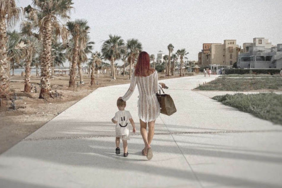 Neele Bronst (26) war zuletzt alleine im Dubai-Urlaub. Zuvor hatte sie warme Tage in Ägypten verbracht – mit ihrem Sohn.