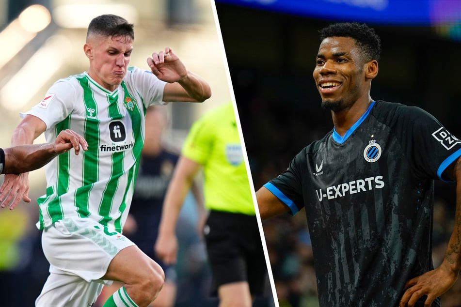 Raphael Onyedika (24, r.) und Sergi Altimira (24) bleiben Thema bei Eintracht Frankfurt.