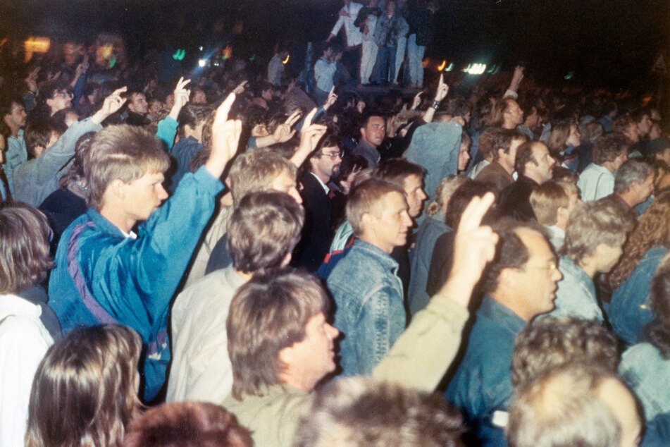 Leipzig im Oktober 1989.