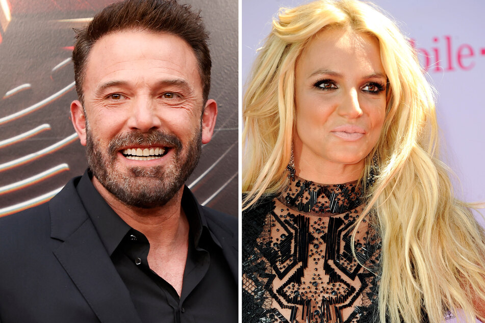 Britney Spears revealed that she once made out with Ben Affleck as she shared a throwback photo from the night in question on Instagram.