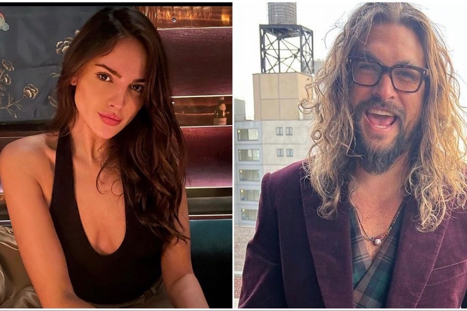 Jason Momoa (r.) has reportedly entered into a new romance with his Fast &amp; Furious costar Eiza González (l.).