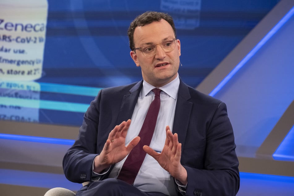 Dieses vom WDR zur Verfügung gestellte Foto zeigt Bundesgesundheitsminister Jens Spahn (40, CDU) während der ARD-Sendung "Maischberger".