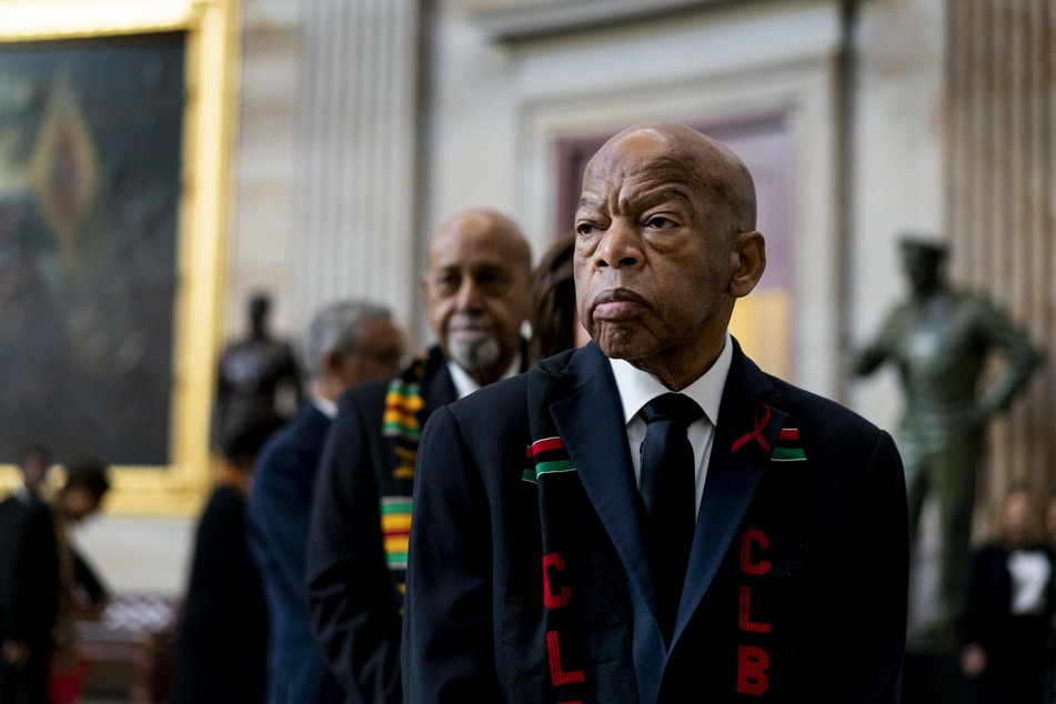 The late Congressman John Lewis was an American civil-rights and voting-rights icon.