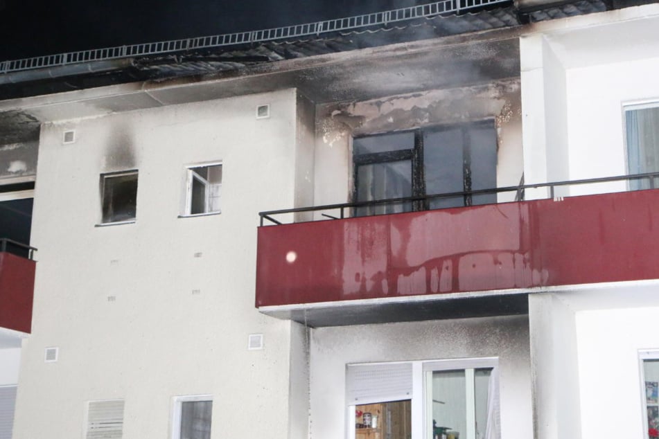 Wohnung in Lichtenrade in Flammen