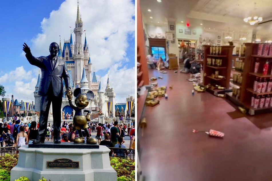 Mass panic breaks out at Disney World over gun scare