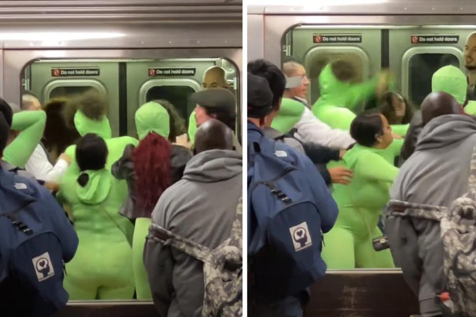 "Green Goblin Gang": Verkleidete Frauen greifen 19-Jährige brutal in der U-Bahn an