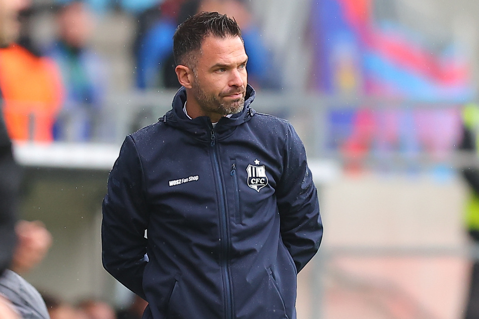 CFC-Coach Benjamin Duda (37) erwartet mit Meuselwitz einen harten Gegner.