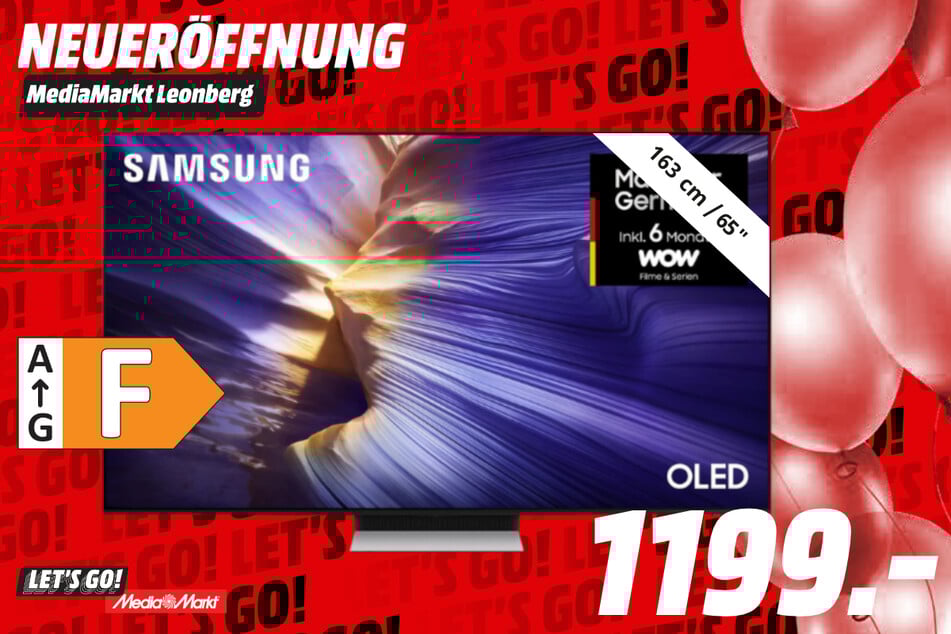 65-Zoll Samsung-Fernseher für 1.199 Euro.
