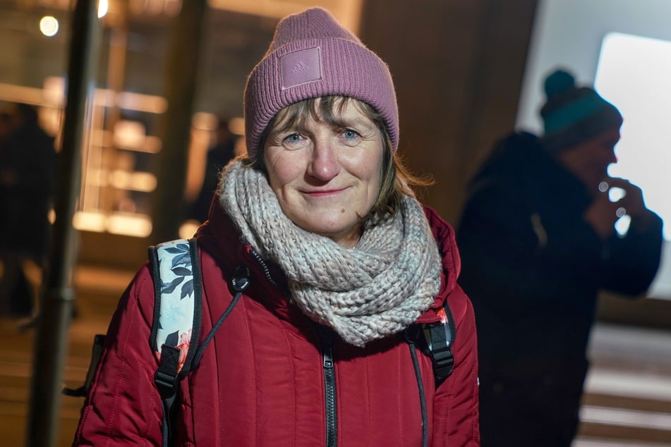 Heike Behrendt (55) aus Chemnitz hat so ein Spektakel noch nie erlebt.