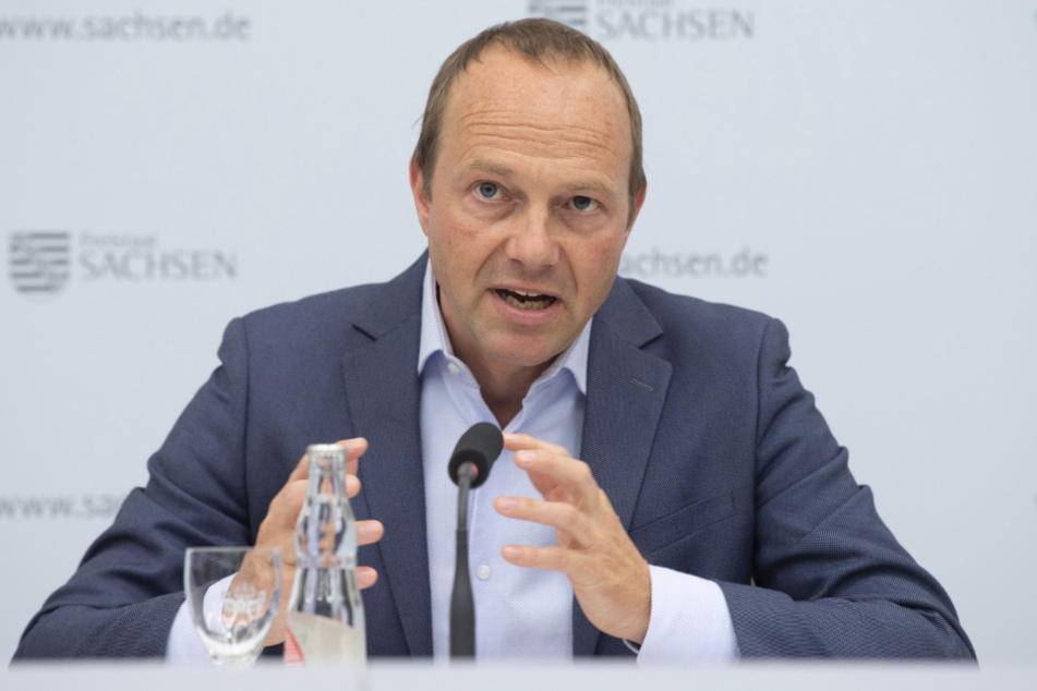 Umweltminister Wolfram Günther (47, Grüne).