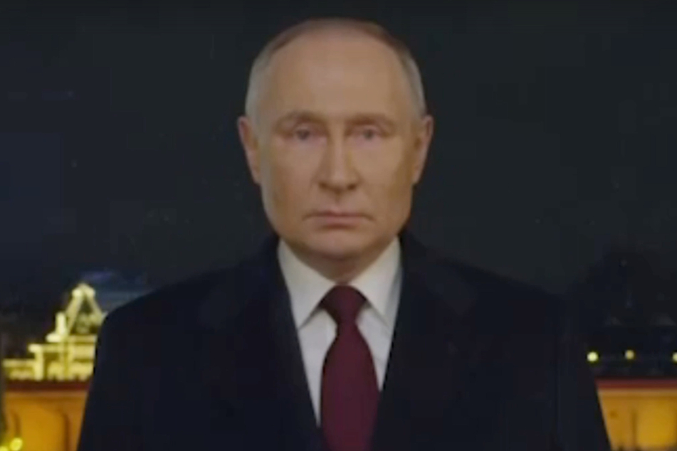 Wladimir Putin (71) zeigte sich in seiner Ansprache entschlossen.