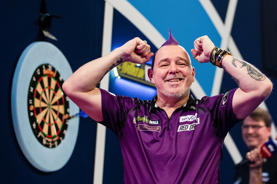 Dart-Legende Peter Wright.