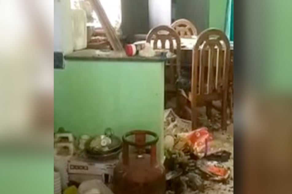 Soumya und seine Tante Jemamani wurden beim Mittagessen von der Bombe getötet. Reema überlebte schwer verletzt.