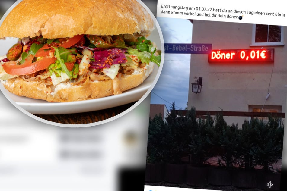 Chemnitz: Kein Witz! In dieser sächsischen Stadt gibt's Döner für einen Cent